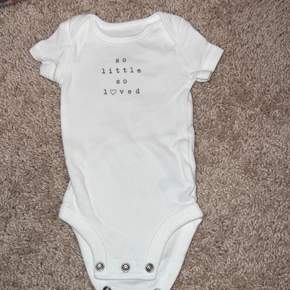Carter’s Newborn Onsie